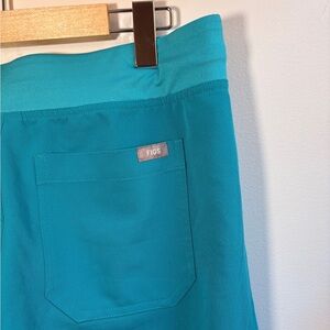 Figs Women’s S Teal Scrub Pants